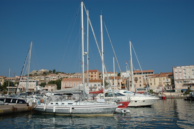 Mooring in Calvi Marina