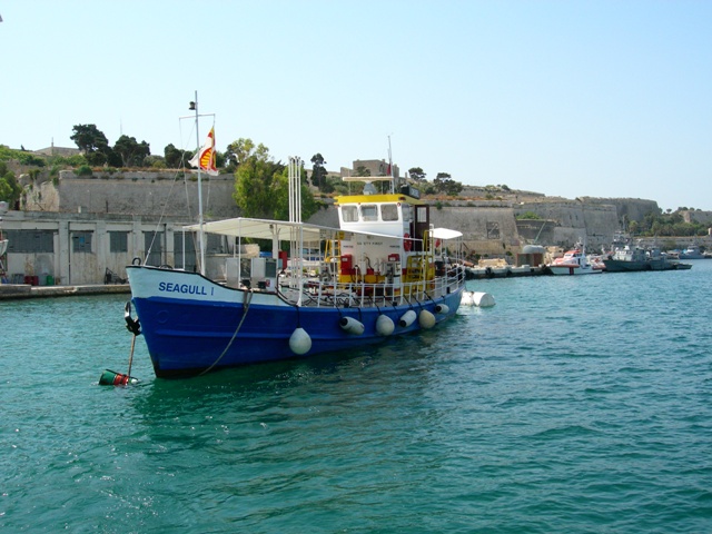 Valletta's floating petrol station