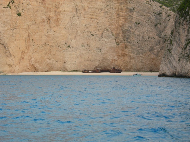 Shipwreck bay, Zacinto