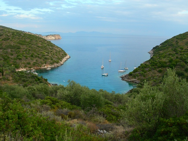 Sarakiniko Cove, Ithaca