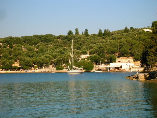 La deliziosa insenatura di Mongonissi, isola di Paxos