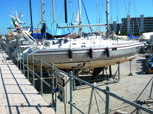 Shaula at Cantieri di Aprilia