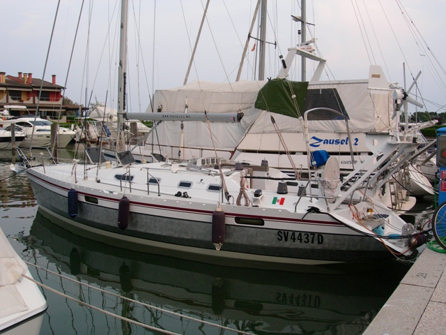 Shaula3 afloat in Aprilia Marina